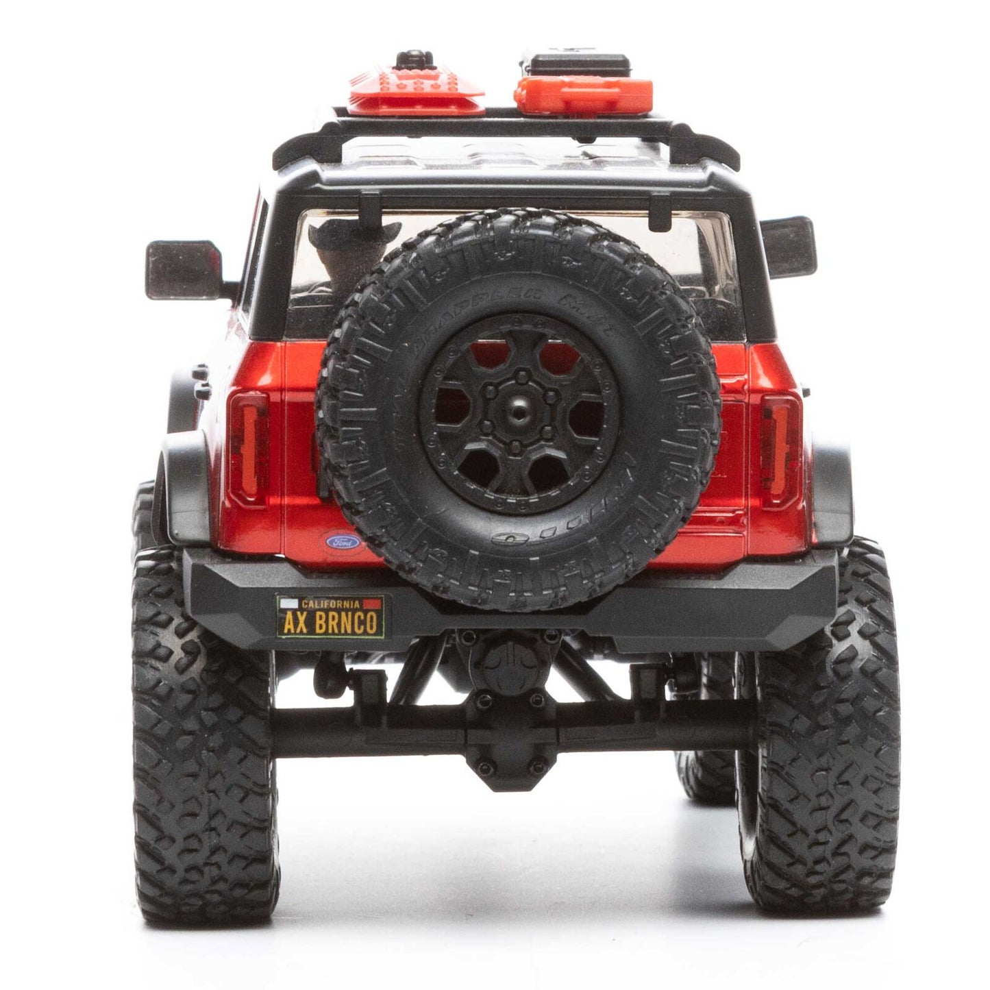 SCX 24 Bronco Red 1/24th Scale Crawler Package
