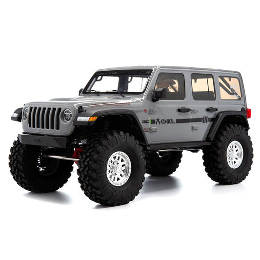 SCX 10 Wrangler Grey 1/10th Scale Crawler Package