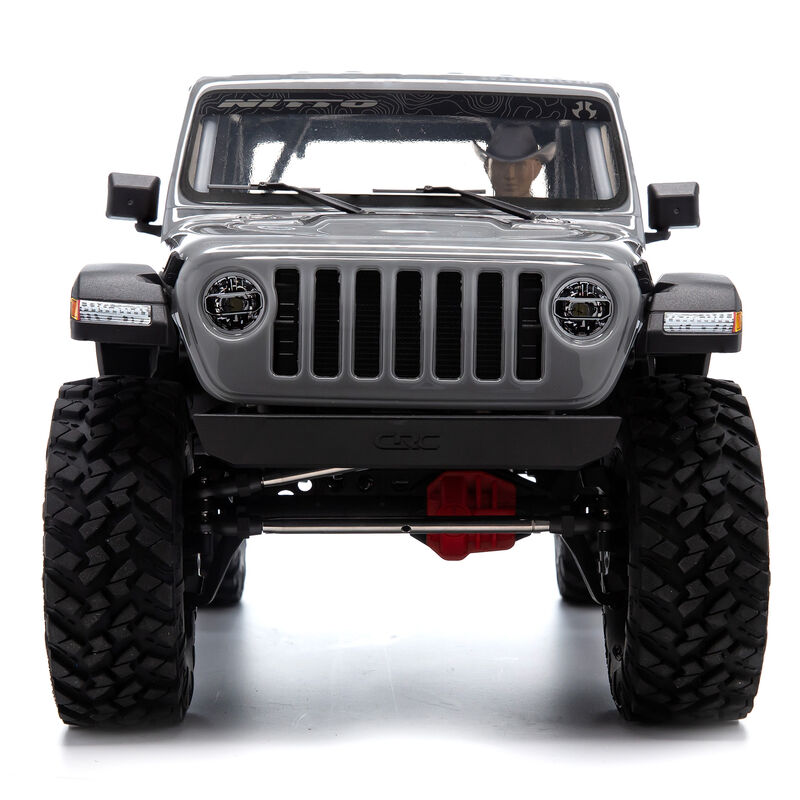 SCX 10 Wrangler Grey 1/10th Scale Crawler Package
