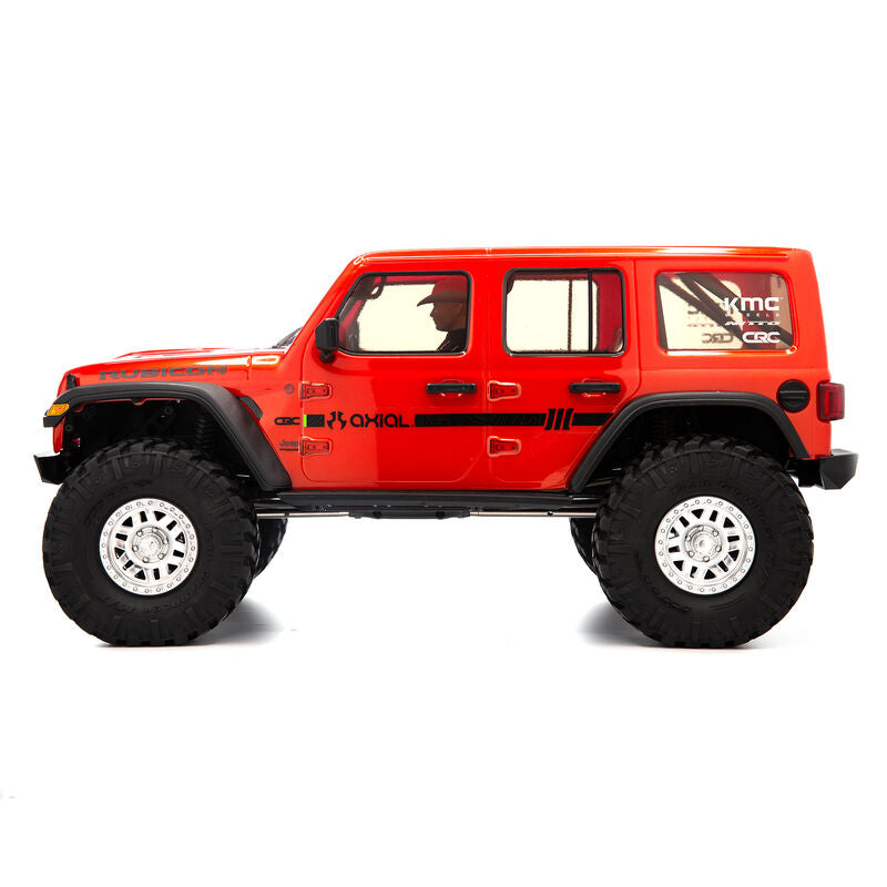 SCX 10 Wrangler Red 1/10th Scale Crawler Package