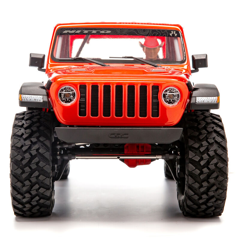 SCX 10 Wrangler Red 1/10th Scale Crawler Package