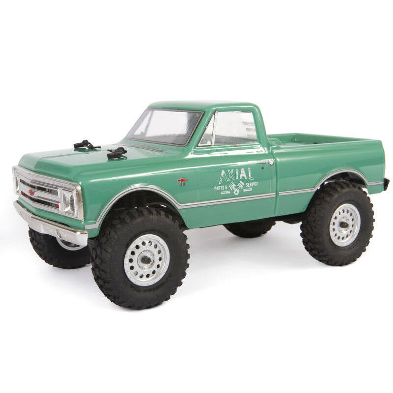 SCX 24 C-10 Green 1/24th Scale Crawler Package