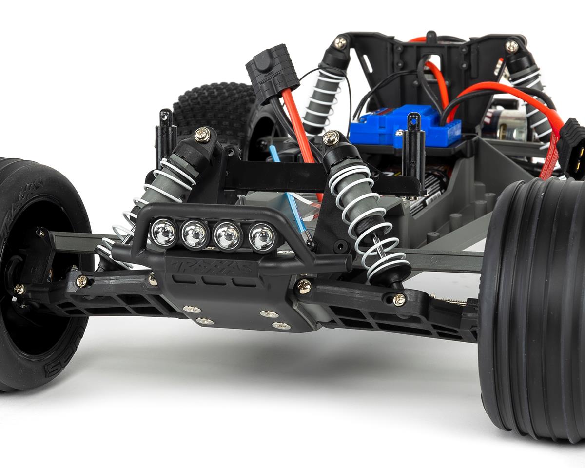 Rustler Blue 1/10th Scale Basher Package