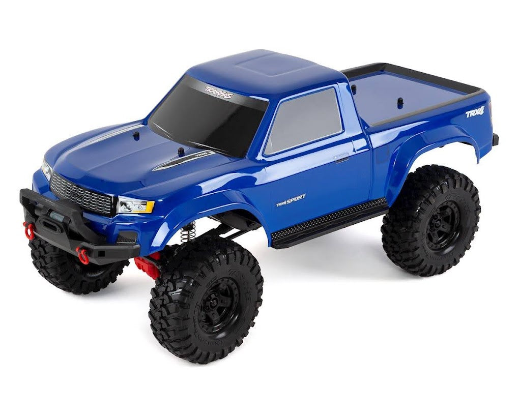 TRX-4 Sport Blue 1/10th Scale Crawler Package