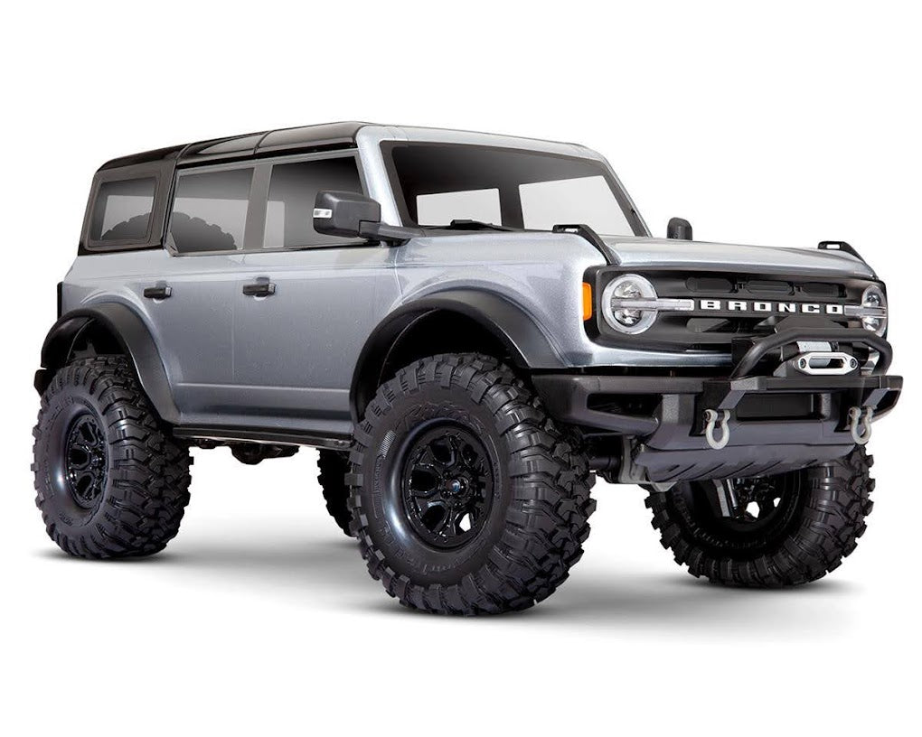 2021 Ford Bronco Iconic Silver 1/10th Scale Crawler Package