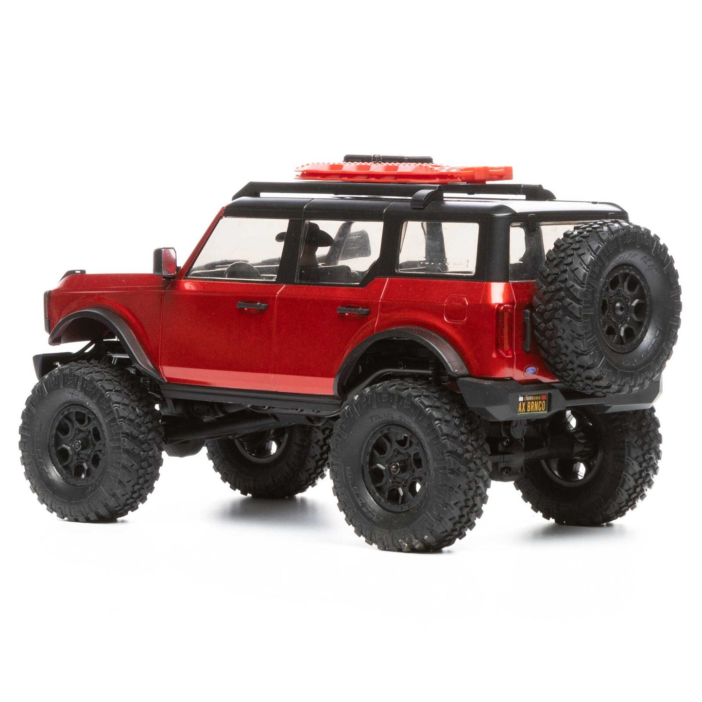 SCX 24 Bronco Red 1/24th Scale Crawler Package