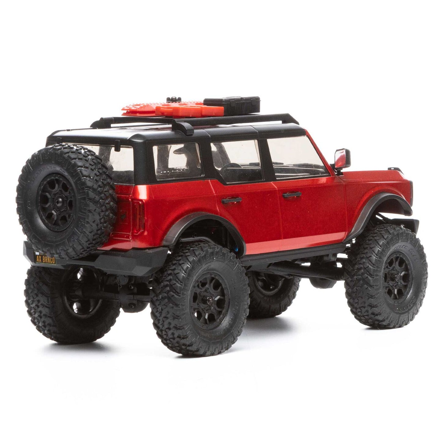 SCX 24 Bronco Red 1/24th Scale Crawler Package