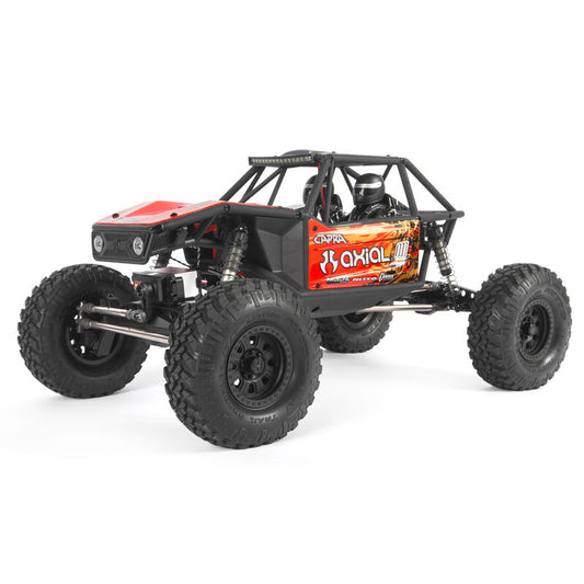 Capra 1.9 Unlimited Red 1/10th Scale Crawler Package