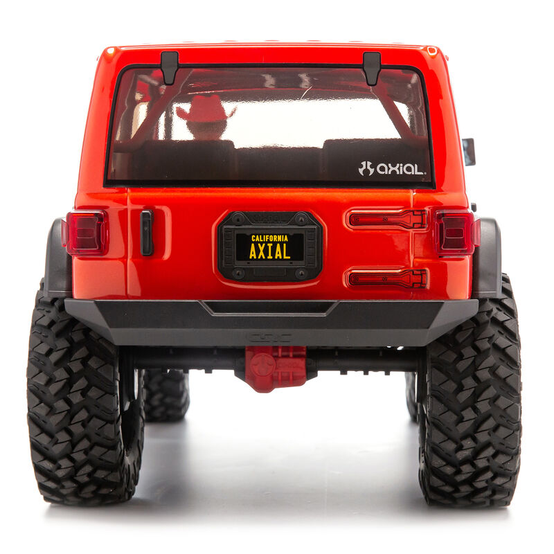 SCX 10 Wrangler Red 1/10th Scale Crawler Package