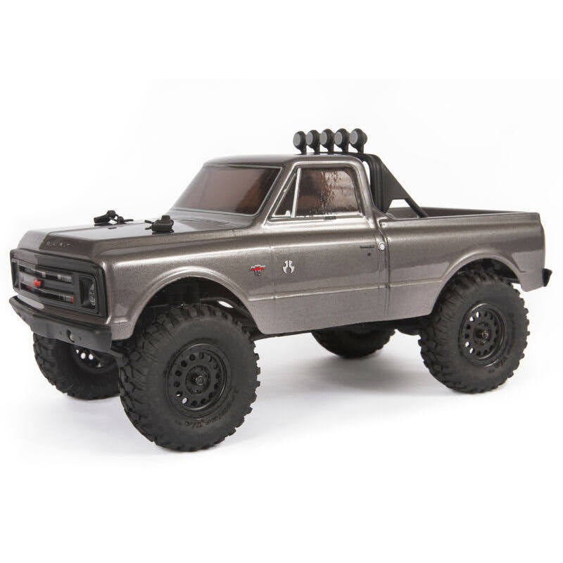 SXC 24 C-10 1/24th Brushed Silver Scale Crawler Package