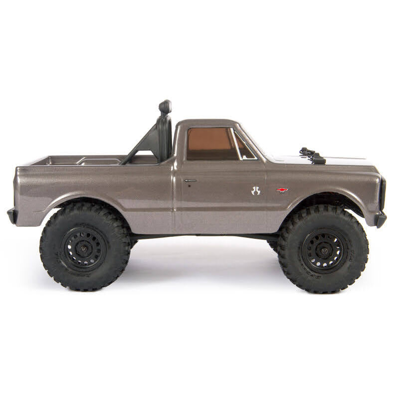 SXC 24 C-10 1/24th Brushed Silver Scale Crawler Package