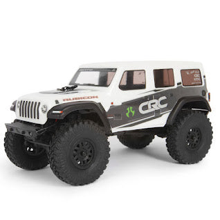 SCX 24 Wrangler White 1/24th Scale Crawler Package