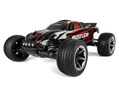 Rustler Red/BLK 1/10th Scale Basher Package