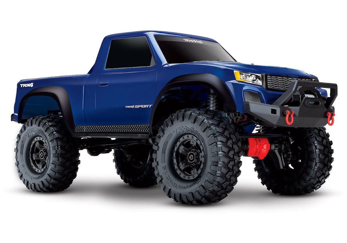 TRX-4 Sport Blue 1/10th Scale Crawler Package