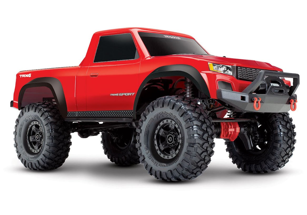 TRX-4 Sport Red 1/10th Scale Crawler Package